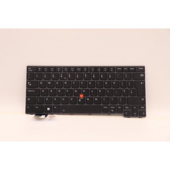 Tastatura Laptop, Lenovo, ThinkPad T14 Gen 3 Type 21AH, 21AJ, iluminata, layout UK Tastaturi noi