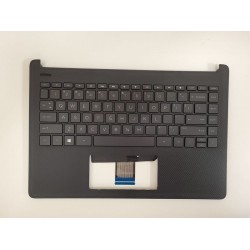 Carcasa superioara cu tastatura palmrest Laptop, HP, 14-DQ, 14S-DQ, 14S-FQ, 14S-DR, 14S-FR, TPN-Q211, iluminata, layout US