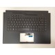 Carcasa cu tastatura palmrest Laptop Gaming, Asus, ROG Zephyrus M GU502DU, 90NR0213-R31GE0, iluminata, layout DE (germana)