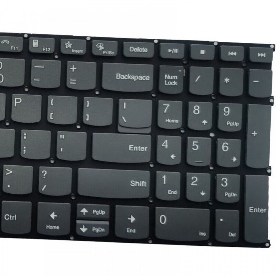 Tastatura Laptop, Lenovo, IdeaPad Flex 5-15IIL05 Type 81X3, iluminata, layout US Tastaturi noi