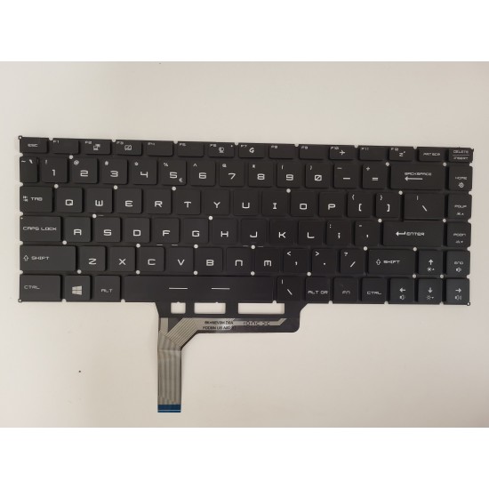 Tastatura Laptop Gaming, MSI, Bravo 15 A4DDR-289XR0, A4DDR-290XR0, MS-16WK, iluminata, layout US Tastaturi noi