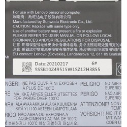 Baterie Laptop, Lenovo, Yoga Slim 7 Pro 14, L19M4PH3, 4ICP5/38/124, 15.44V, 3847mAh, 61Wh