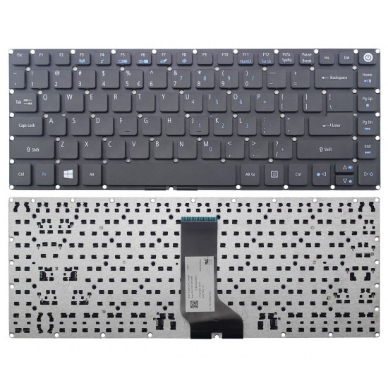 Tastatura Laptop, Acer, Aspire E5-476, E5-476, E5-491, E5-491G, layout US Tastaturi noi