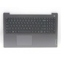 Carcasa cu tastatura palmrest Laptop, Lenovo, IdeaPad 3-15ALC6 Type 82KU, 5CB1B69154, AP21P000630, iluminata, artic grey