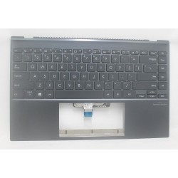 Carcasa superioara cu tastatura palmrest Laptop, Asus, ZenBook 14 UM425Q, UX425QA, 90NB0TV1-R30UI1, iluminata, layout US