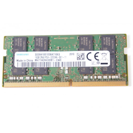 Memorie Laptop Sodimm, Micron, 16GB DDR4, 2RX8, PC4-3200AA, non-ECC, Unbuffered, CL22, refurbished Memorie RAM Noua