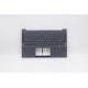 Carcasa superioara cu tastatura palmrest Laptop, Lenovo, Yoga Slim 7-14ARE05 Type 82A2, 5CB0Z32126, iluminata, layout UK