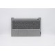 Carcasa superioara cu tastatura palmrest Laptop, Lenovo, ThinkBook 15 G2 ITL Type 20VE, 5CB1B34810, ilumianta, mineral grey, layout US