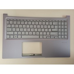 Carcasa superioara cu tastatura palmrest Laptop, Asus, Vivobook 15 M1502IA, 90NB0Y52-R30UI0, iluminata, layout US