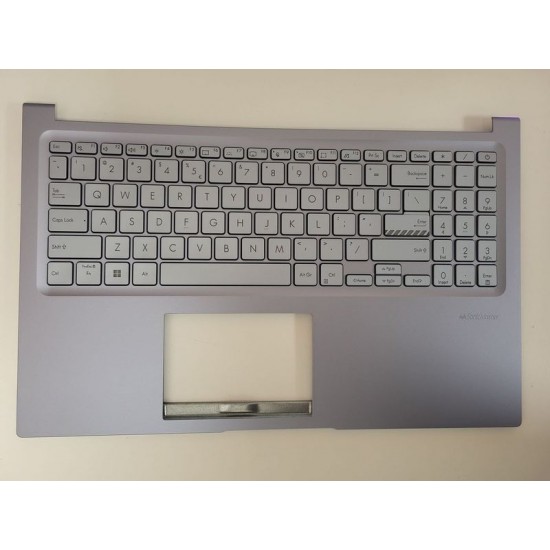 Carcasa superioara cu tastatura palmrest Laptop, Asus, Vivobook 15 M1502IA, 90NB0Y52-R30UI0, iluminata, layout US