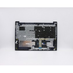 Carcasa superioara cu tastatura palmrest Laptop, Lenovo, IdeaPad 3-17ARE05 Type 81W5, 5CB0X56776, AM1JX000, albastra, layout UK