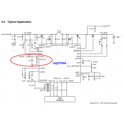 SMD BQ25700A, 25700A, BQ25700ARSNR