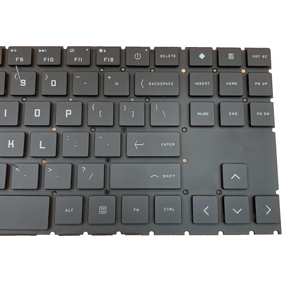 Tastatura Laptop, HP, Omen 15-EK, 15-EN, TPN-Q236, TPN-Q238, 9Z.NHQBQ, iluminata RGB, layout US Tastaturi noi