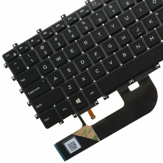 Tastatura Laptop, Dell, Precision 15 5530, 5540, M5530, M5540, iluminata, layout US Tastaturi noi