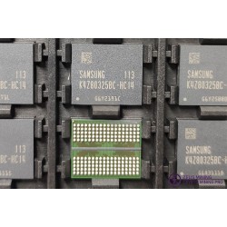 Kit 4 memorii video DDR6 Samsung K4Z80325BC-HC14 pentru placa video Laptop, Asus, Tuf Gaming FX506H   Kit 4 memorii video DDR6 Samsung K4Z80325BC-HC14 pentru placa video Laptop, Asus, Tuf Gaming FX506H