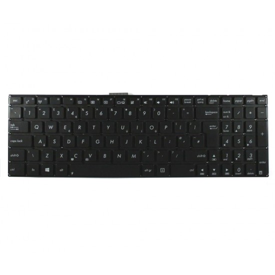 Tastatura Laptop Asus K75VM-T2119V fara rama layout UK Tastaturi noi