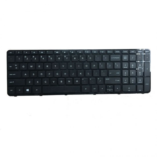 Tastatura Laptop HP Pavilion 17-E040US cu rama neagra Tastaturi noi