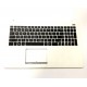 Palmrest carcasa superioara cu tastatura Asus X502CA-RB01 US alb