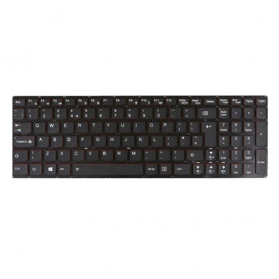Tastatura laptop Lenovo IdeaPad Y50-70 luminata fara rama UK Tastaturi noi