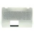 Carcasa superioara palmrest cu Tastatura Laptop Asus N551JW argintie iluminata us