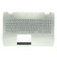 Carcasa superioara palmrest cu Tastatura Laptop Asus N551ZU argintie iluminata us Tastaturi noi