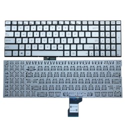 Tastatura Laptop Asus Zenbook Q524 argintie iluminata