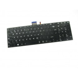 Tastatura Laptop Toshiba Satellite L50-A luminata cu rama us neagra
