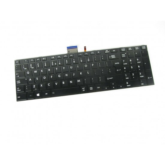 Tastatura Laptop Toshiba Satellite S55T-A luminata cu rama us neagra Tastaturi noi