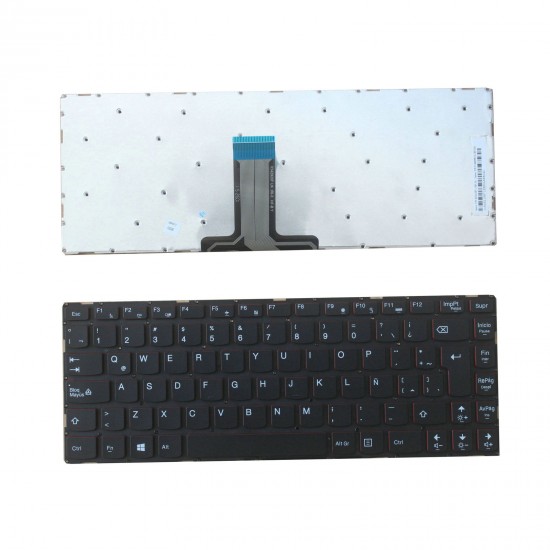 Tastatura Laptop, Lenovo, IdeaPad 100S-14, 100S-14IBR, Type 80R9, layout UK Tastaturi noi