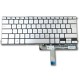 Tastatura Laptop Asus ZenBook 3 Deluxe UX490 iluminata SP (UK) silver Tastaturi noi
