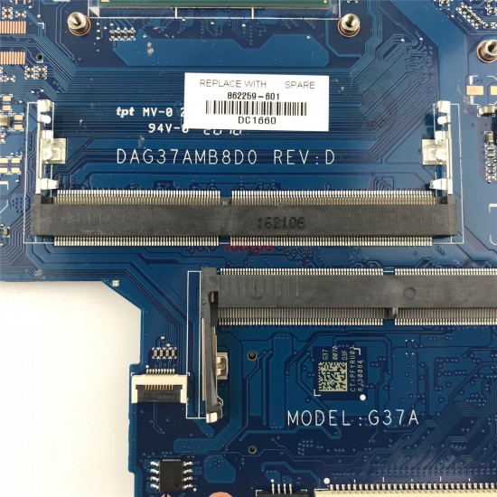 Placa de baza HP OMENDAG37AMB8D0 i7-6700HQ Nvidia GeForce 965M Placa de baza laptop