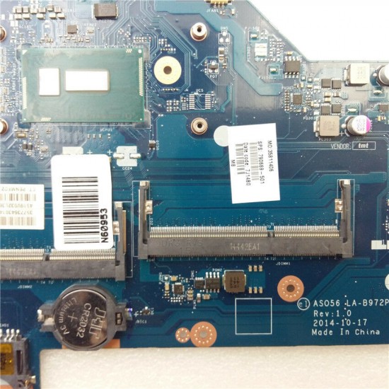 Placa de baza HP 790669-001 I5-5200u NVIDIA GeForce GT840M Placa de baza laptop