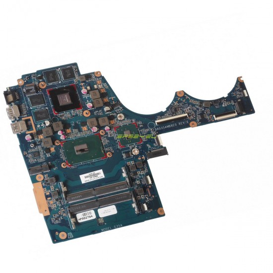 Placa de baza HP Omen 15-AX Pavilion NVIDIA GeForce GTX 1050 i5-7300HQ Placa de baza laptop