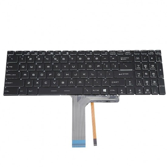 Tastatura Laptop, MSI, GT72VR, MS-1771, MS-1772, MS-1773, MS-1775, MS-16K3, MS-16K2, MS-16K3, Raider 7RD, layout us, RGB Tastaturi noi