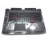 Carcasa superioara cu tastatura palmrest Laptop, Acer, Predator G9-791, G9-791G, G9-792G, G9-793G, cu iluminare, layout germana