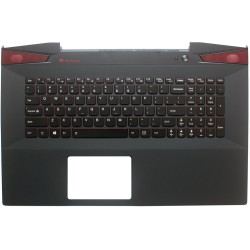 Carcasa superioara cu tastatura iluminata palmrest Laptop, Lenovo, IdeaPad Y70-70, 5cb0G59766, US