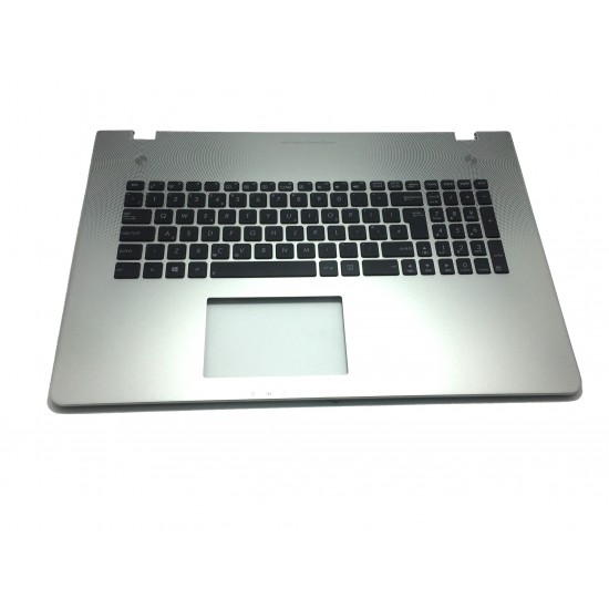 Carcasa superioara cu tastatura Asus N76 layout UK Carcasa Laptop