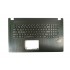 Carcasa superioara cu tastatura palmrest Laptop, Asus, ROG GL753, GL753V, GL753VE, GL753VD, 90NB0DM4-R32US0, iluminata, RGB, layout US