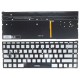 Tastatura compatibila Laptop, HP, X360 Spectre Envy 13-AC, 13-AD, 13-AE, 13-AH, 13-AG, 13-AN, 13-AP, 13-AQ, 13-AR, 13-W, 13T-AH, 13T-AQ, TPN-W133, TPN-W144, 9Z.NECBQ.K01, iluminata, argintie, layout US