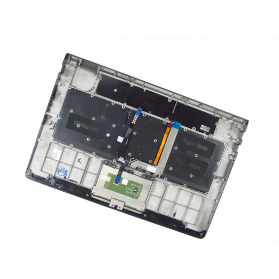 Carcasa superioara cu tastatura palmrest Laptop, Lenovo, Yoga 3 PRO 1370 Type 20448, 5CB0G97347, cu iluminare, layout US Carcasa Laptop