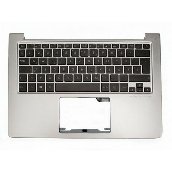 Carcasa superioara cu tastatura Laptop, Asus, ZenBook B3UX33TC13P0, iluminata, layout, spaniola Carcasa Laptop