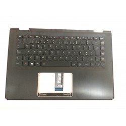 Carcasa superioara cu tastatura, Palmrest Lenovo Yoga 500-14IBD iluminata layout TR