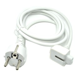 Cablu prelungitor pentru incarcator Apple Macbook alb 1.8M