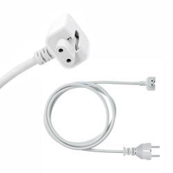 Cablu prelungitor pentru incarcator Apple Macbook alb 1.8M