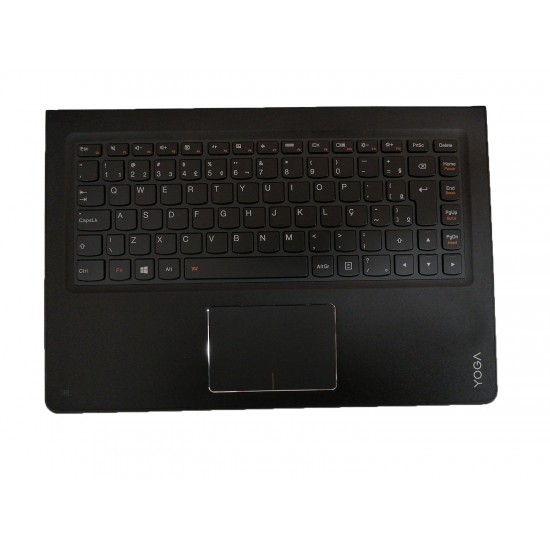 Carcasa cu tastatura palmrest Laptop Lenovo Yoga AM0YV000210 layout BR Carcasa Laptop
