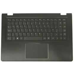 Carcasa superioara cu tastatura palmrest Laptop, Lenovo, Flex 3-1435 Type 20487, 80K1, cu iluminare, layout UK