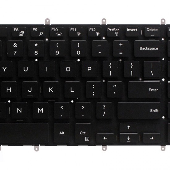 Tastatura Laptop, Dell, Inspiron 15 3580, 3581, 3582, 3583, 3584, 3585, 3590, 3593, 3595, iluminata, layout US Tastaturi noi