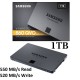 SSD Samsung 860 QVO 1TB SATA3, MZ-76Q1T0BW Hard disk-uri noi