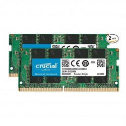 Memorie laptop Crucial 32GB, DDR4, 2666MHz, CL19, 1.2v, Dual Ranked x8, Dual Channel Kit CT2K16G4SFD8266 Memorie laptop Crucial 32GB, DDR4, 2666MHz, CL19, 1.2v, Dual Ranked x8, Dual Channel Kit CT2K16G4SFD8266
