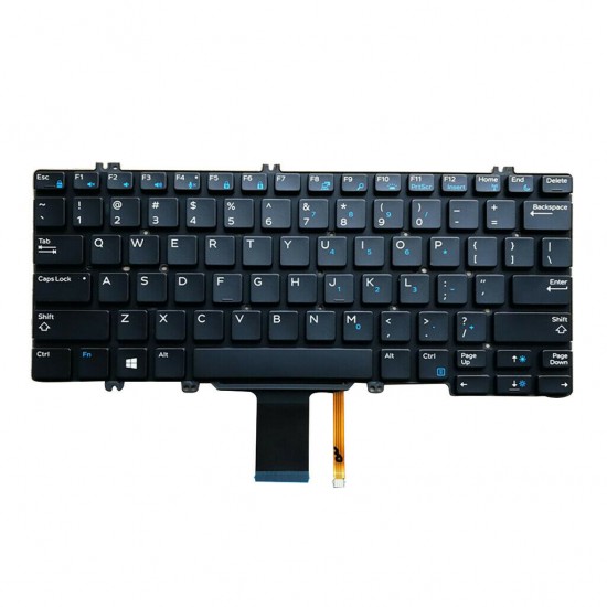 Tastatura Laptop Dell Latitude E7380 iluminata us Tastaturi noi